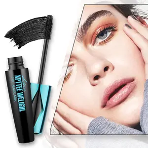 4d Silk Fiber Lash Mascara Waterproof Cosmetic Mascara Black Starry Sky Lengthening Makeup Mascara