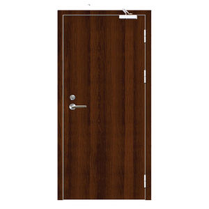 Porte in Legno di Quercia Ignifughe per Scuole, Ospedali, Appartamenti e Hotel, Porte Interne Resistenti al Fuoco con Chiudiporta - Product Image 6