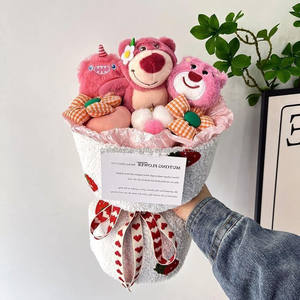 Gretel Cinnamoroll Mymelody Pompompurin <span class=keywords><strong>Kitty</strong></span> Boneca Dos Desenhos Animados Buquê Anime Urso De Pelúcia Menina Abraçar Balde Presente Dos Namorados - Product Image 2
