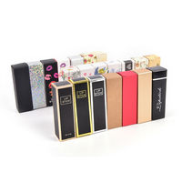 Livraison rapide Logo personnalisé Brillant à lèvres Noir rose Rouge Boîtes d'emballage personnalisées