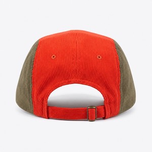 Custom Logo Chenille Patch 7 Panel Corduroy Nylon <b>Waterproof</b> <b>Cap</b> Flat Brim Vintage Wholesale OEM Supplier Factory - Product Image 5