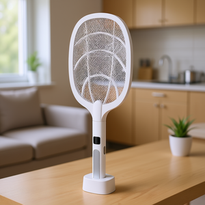 Matamoscas Eléctrico de 1500 mAh con Pantalla Digital, Portátil, para Control de Plagas en Interiores, Uso Doméstico - Product Image 2