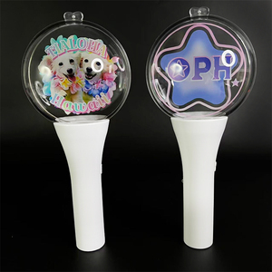 Qcool quảng cáo biểu tượng tùy chỉnh dài làm việc giờ Kpop cổ vũ Hỗ trợ độ sáng cao cho buổi hòa nhạc GLOW STICK - Product Image 3