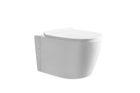 WC suspendu mural en céramique de luxe européen avec réservoir dissimulé sans réservoir pour salle de bain