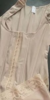 Ropa de alta compresión para mujer, elevador de glúteos, postoperación, columna vertebral, etapa 2, Faja colombiana, moldeador de cuerpo con huesos de acero