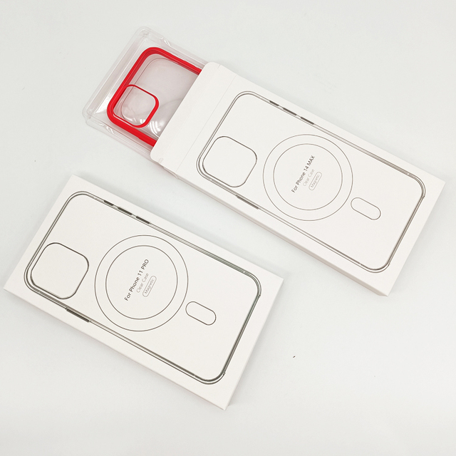 Wholesale Customized Universal Phone Case Folders with Matt Lamination Recyclable Paper Boxes for IP 13/12/11 PROMAX
