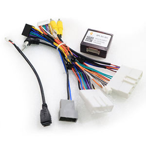 Harness Kabel Stereo Mobil Android Nissan X-Trail 2021 16PIN Adaptor Kabel Daya dengan Kotak Canbus dan Selubung <span class=keywords><strong>PVC</strong></span> untuk Player - Product Image 2