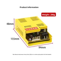 Boîtier d'alimentation pour console de jeu Yongxing 12V Jaune Haute Puissance Accessoire pour borne d'arcade à monnayeur Électronique pour enfants