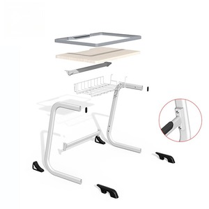 Bureau et chaise de classe et d'école démontables et réglables en hauteur - Product Image 3