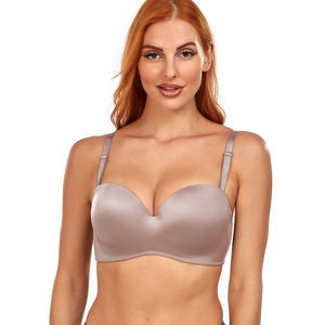 BINNYS di alta qualità tinta unita per la pelle raccolto senza fili reggiseno taglie forti per donne grasse reggiseno femminile per donne paffute - Product Image 6