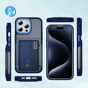 Convient à l'iPhone 15 Plus Étui pour téléphone portable avec fente pour <span class=keywords><strong>carte</strong></span> pour IPhone15 Plus Phone Cover - Product Image 5