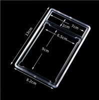 Boîte de présentation transparente en acrylique magnétique robuste pour compléments alimentaires, protection et rangement de cartes – Évolution conviviale