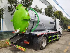 Camion-citerne à vide pour fosses septiques Dongfeng 12 m³ à prix d'usine à vendre - Product Image 4