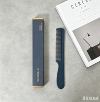 Peigne à cheveux jetable en plastique avec logo personnalisé pour hôtel, avec boîte en papier kraft pour chambre d'hôtes, spa et équipements hôteliers