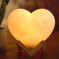 Veilleuse cœur d'amour rechargeable par USB