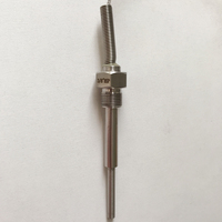 Detector de Temperatura de Resistencia de Platino Pt100 PT1000 de Clase A de Alta Precisión Haichen, Sonda de 3mm-8mm de Diámetro, IP65, OEM