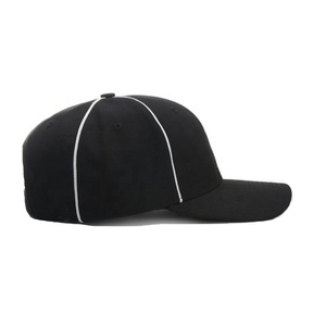 Gorra curvada ajustable de alta calidad para árbitros, gorro de poliéster con 6 paneles, personalizado, en blanco, <span class=keywords><strong>420</strong></span> - Product Image 5