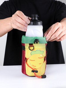 Logotipo personalizado lindo zanahoria bicicleta taza botella <span class=keywords><strong>Drinder</strong></span> titular bolsa bicicleta vástago bolsa bicicleta botella de agua bolsa - Product Image 2