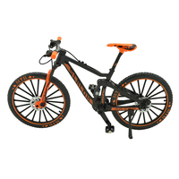 PANDAS-Bicyclette en alliage 1:8, modèle de vélo de course en métal moulé sous pression, vélo de collection pour simulation, décoration, cadeau, véhicule