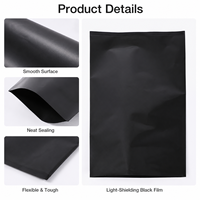 Bolsas Planas Negras Personalizadas de PE Antiestático y a Prueba de Luz con Impresión en Huecograbado para Materiales Fotosensibles, Empaque para Cartuchos de Tóner