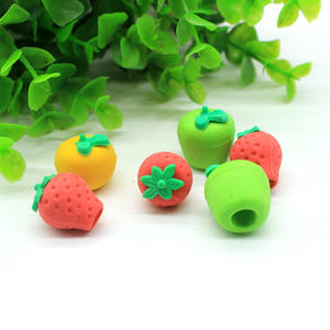 Adornos para Lápices con Logotipo Personalizado, Adornos de Alta Calidad con Forma de Goma de Borrar, los Más Vendidos, para Uso Escolar y de Oficina - Product Image 2