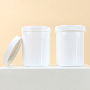 Botella Recta de Boca Ancha de 250 ml, Cilindro de PP Blanco, Envase de Plástico Vacío para Champú y Cuidado del Cabello, con Tapa de Rosca - Product Image 3