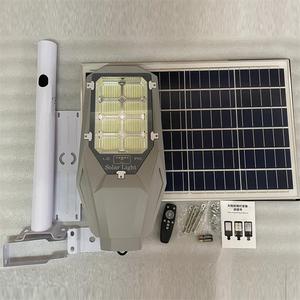 Custom Highway 100W-400W LED Sensor Garden IP65 Outdoor Monocrystalline Solar Road Street <b>Light</b> 270 Beam Angle Aluminum Alloy - Product Image 4