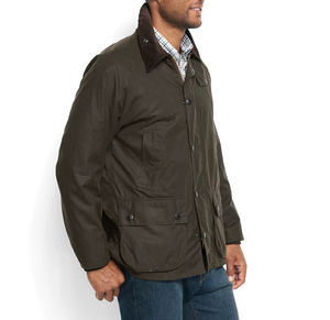 अनुकूलित पुरुषों के क्लासिक रेट्रो वेक्सड सूती जैकेट वाटरप्रूफ घर्षण घर्षण प्रतिरोधी आकस्मिक ब्सन शरद ऋतु के बाहर के लिए - Product Image 3