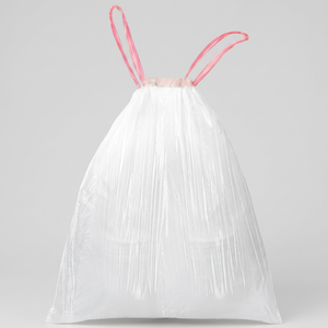 Heavy Duty 13 Gallon Drawstring Garbage Trash <b>Bags</b> 100% Recycled Material 80/120 Count for Yard Waste - Product Image 1