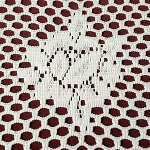 Lace Series Solid Color <b>Table</b> <b>Mat</b> Irregular Shape Handmade Polyester Modern Decorative Tablecloth for Home Use - Product Image 3