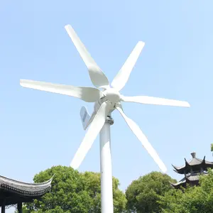 High efficiency 600W-1000W wind generator free alternative energy home windmill and MPPT hybrid controller off-grid charging