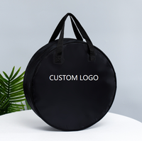 Sac de rangement pour câble EV de type 2, personnalisé, rond, portable, organisateur de câbles, imperméable, en Oxford, sac de transport pour chargeur de véhicule