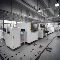Ligne de production SMT nouvelle conception pour drone Ligne d'assemblage de circuits imprimés Ligne de production SMT AI entièrement automatique Meilleure vente