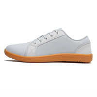 Baskets décontractées respirantes en maille pour hommes, confortables et élastiques, grandes tailles 46, à bout large, style pieds nus, pour l'extérieur