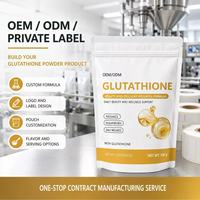 Poudre de L-Glutathion en marque blanche OEM d'usine, 40 portions pour le soutien quotidien de la beauté et le bien-être corporel, complément nutritionnel