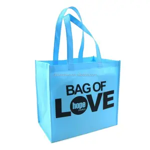 wholesale non woven shopping bag tnt material promotional polypropylene non woven bags