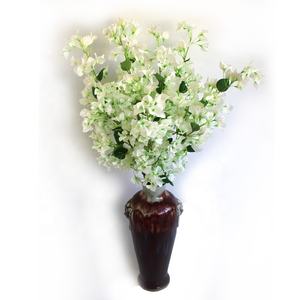 X1295 Colorato Luminoso Artificiale Bougainvillea <span class=keywords><strong>Fiori</strong></span> di Prugna fiore Per La Decorazione Della Parete - Product Image 6