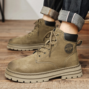 Bottes pour hommes de grande taille, cuir de haute qualité, confortables, style décontracté, en stock, personnalisation possible - Product Image 5