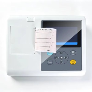 เครื่องตรวจคลื่นไฟฟ้าหัวใจสัตว์แบบพกพา รุ่น PE-VE3B ระดับทางการแพทย์ 3 ช่องสัญญาณ พร้อมหน้าจอ 5 นิ้ว และเครื่องพิมพ์ความร้อนในตัว สำหรับคลินิกสัตว์เลี้ยง - Product Image 5