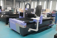 Prix fabricant 1000W 1500W Machine de découpe laser à fibre métallique CNC pour métal acier inoxydable cuivre aluminium AKJ1020F