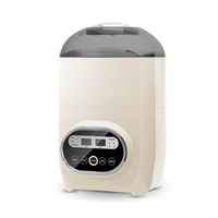 Chauffe-biberon électrique en plastique, stérilisateur à vapeur, séchage, désinfection en 15 minutes, 4-6 biberons, 300W, 220-240V, pour nouveau-né, usage domestique