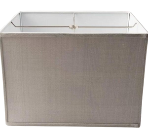 Natural Linen Beige Rectangular <b>Drum</b> Fabric Lampshade Metal Cross Frame Replacement <b>Shade</b> For Table Lamp Floor Lamp Home Decor - Product Image 5