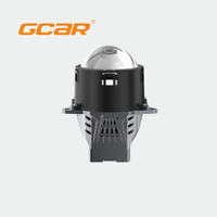 Faro Proyector Bi-LED GCAR R6 MAX 2026 Económico con Lente de 3 Pulgadas, Prisma TIR y Doble Reflector, Lámpara Universal para Coche de 65W