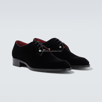 Chaussures de mariage pour homme en cuir véritable, neuves avec boîte, en cuir verni, derby, paillettes, cristaux, loafers, taille 47, chaussures derby pour homme
