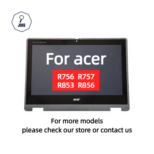 New Wholesale for Laptop LCD Screen Assembly 11.6" Slim LED Touch Display 16:9 HD/FHD/UHD 30 40Pins 60Hz R756 R757 R753