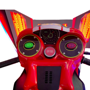 Dynamic motorcycle <b>game</b> <b>machine</b> Commercial racing arcade <b>machine</b> Amusement park moto <b>game</b> Dual player driving simulator - Product Image 5