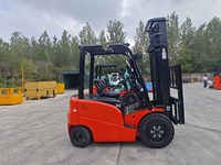 Kleiner Lithium-Batterie-Gabelstapler 3000kg 4000kg Mini-Elektro stapler mit 3m Hubhöhe