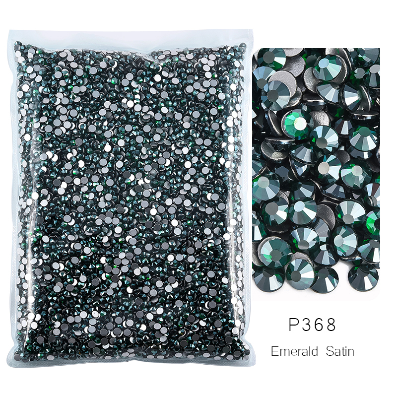 P368 Satin émeraude