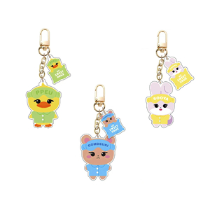 Nouveau Porte-clés Souvenir Personnalisé en Poudre BP, Impression Acrylique UV, Pendentif Étoile de Dessin Animé, Cadeaux Tendance - Product Image 2