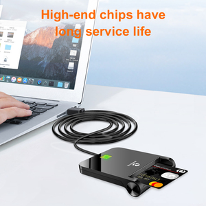 USB thông minh Đầu đọc thẻ tín dụng Nhà Văn <span class=keywords><strong>chip</strong></span> cho ATM cac <span class=keywords><strong>IC</strong></span> ID thẻ Sim đọc - Product Image 6